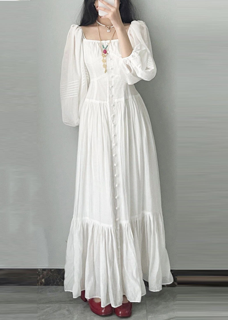 A Vintage Style Dress with Delicate Timeless Details