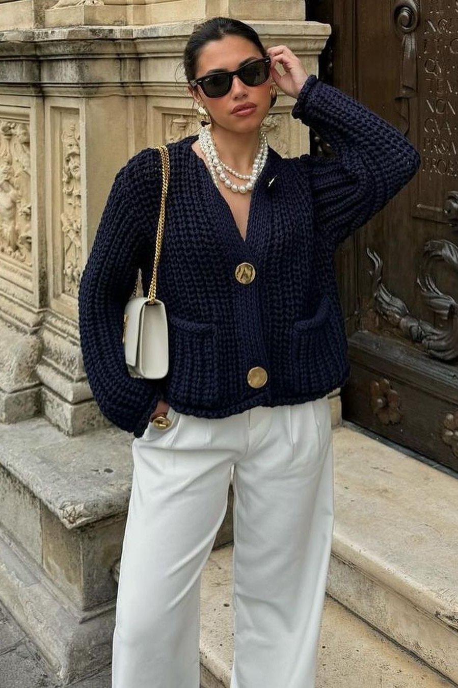Beautifully Finished Cardigan in a Timeless Design