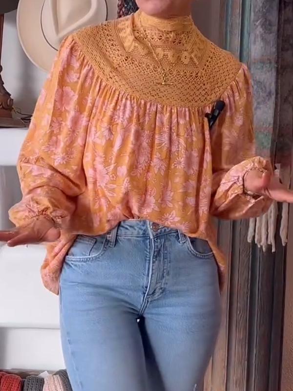 Vintage Inspired Top with a Contemporary Edge