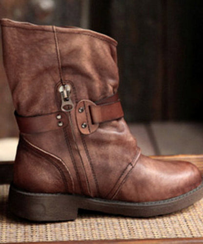 Classic Vintage Boots with a Flattering Fit