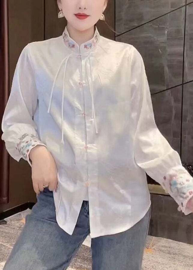 A Vintage Style Shirt with Delicate Timeless Details