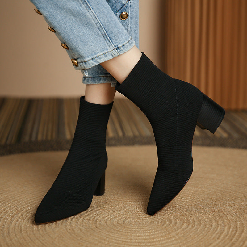 Well Tailored Boots with a Graceful Silhouette