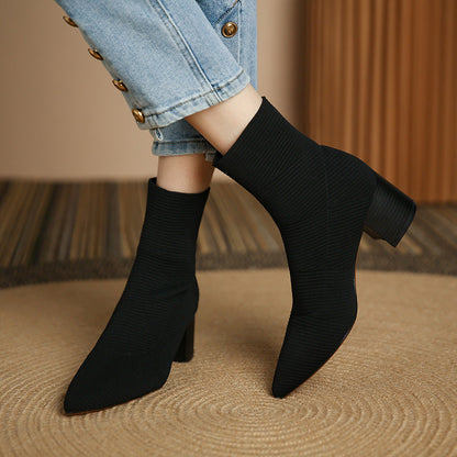 Well Tailored Boots with a Graceful Silhouette