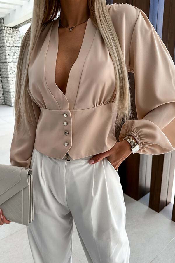 A Vintage Style Blouse with Delicate Timeless Details