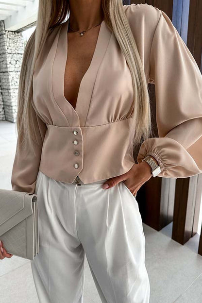 A Vintage Style Blouse with Delicate Timeless Details