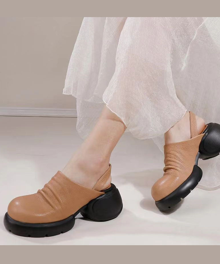 Classic Vintage Sandals with a Flattering Fit