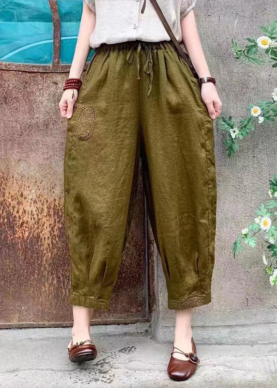 A Vintage Style Pants with Delicate Timeless Details