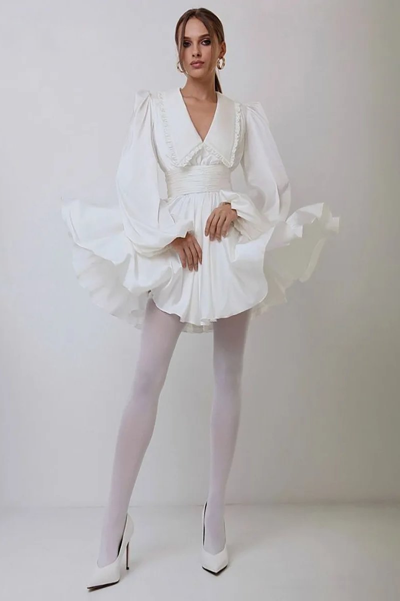 A Vintage Style Dress with Delicate Timeless Details