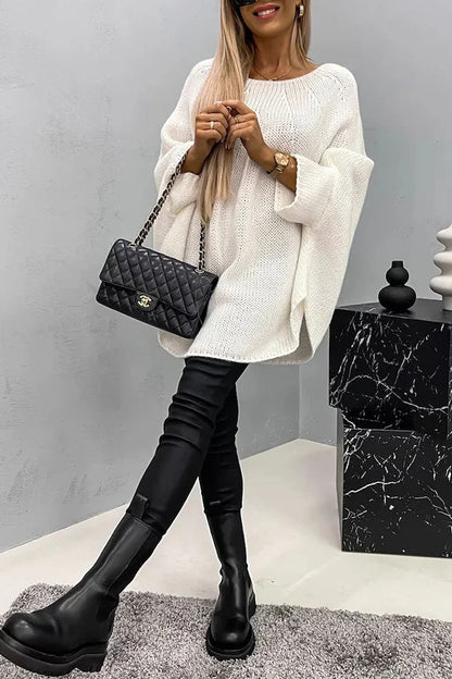 A Vintage Style Sweater with Delicate Timeless Details