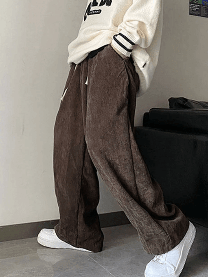 A Vintage Style Pants with Delicate Timeless Details