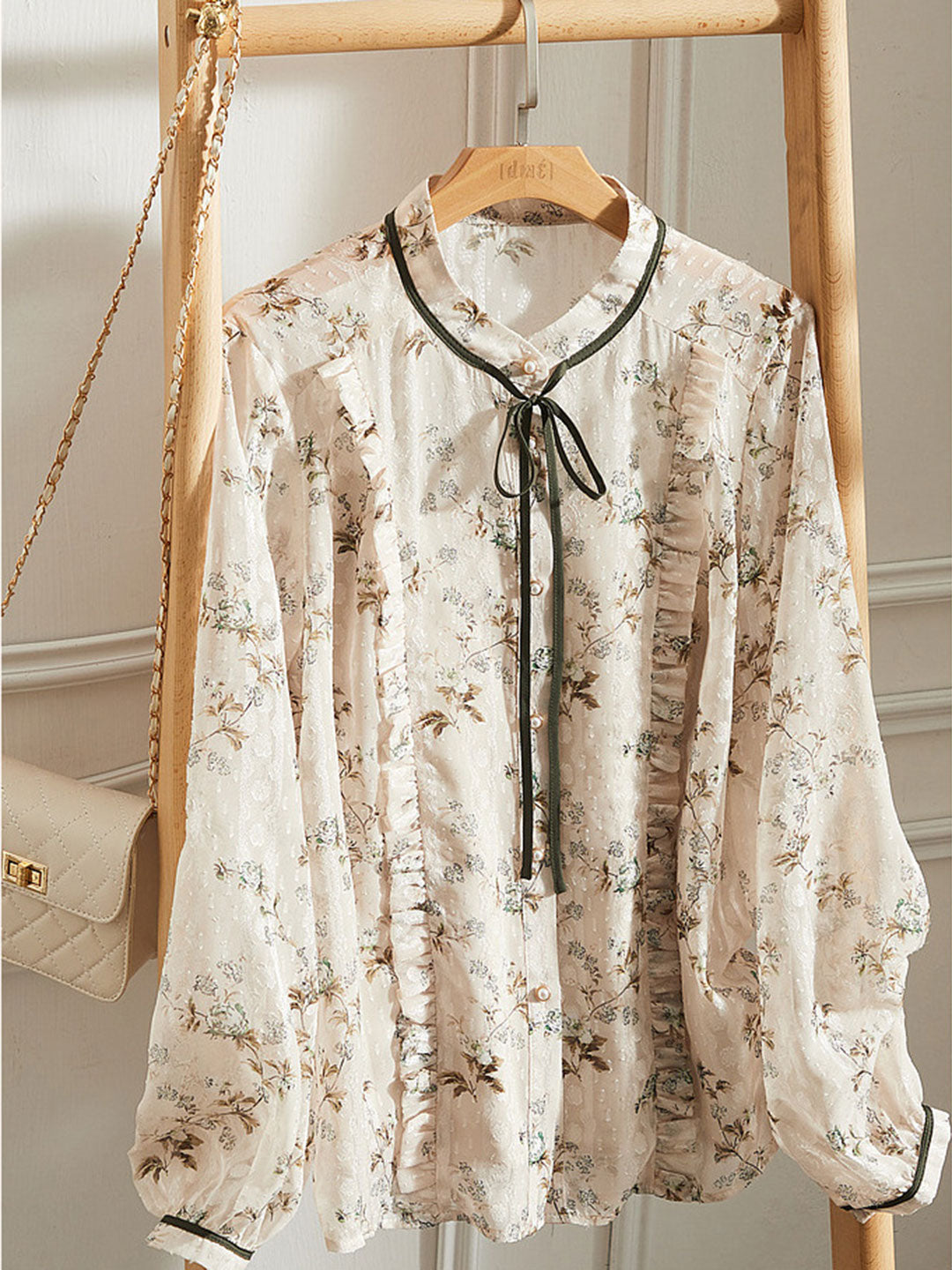 Vintage Inspired Blouse with a Contemporary Edge