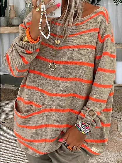 Classic Vintage Sweater with a Flattering Fit