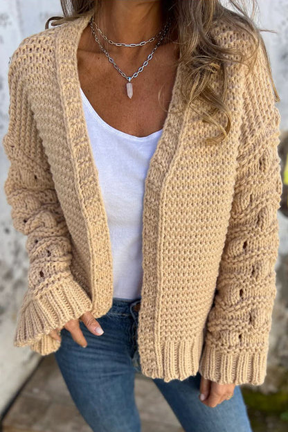 A Vintage Style Cardigan with Delicate Timeless Details