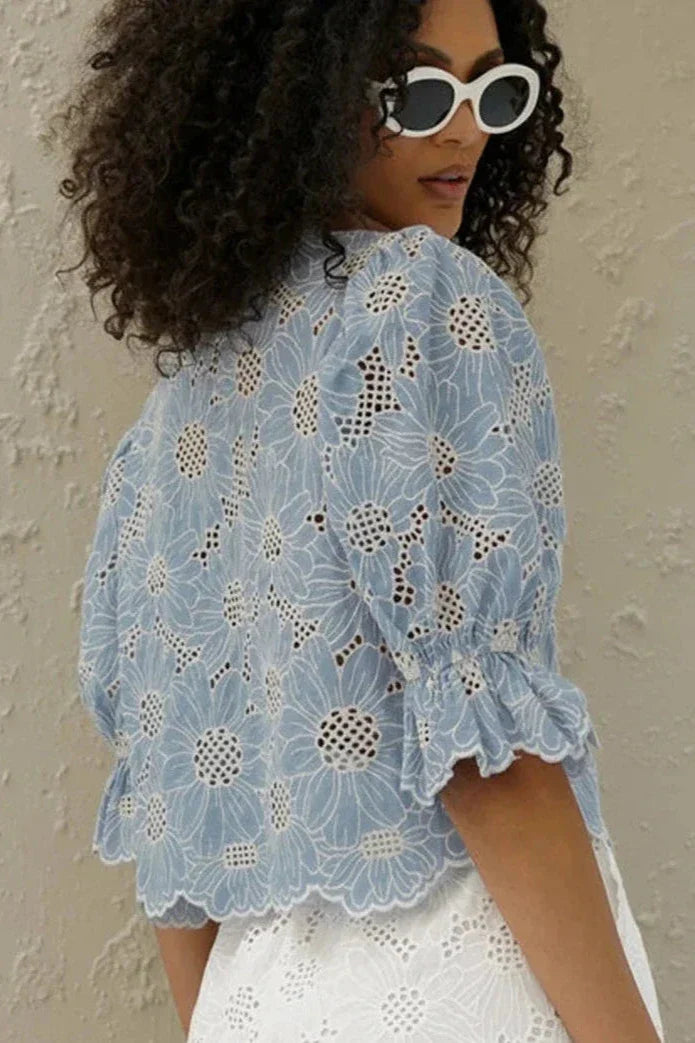 Gracefully Styled Blouse for Any Occasion