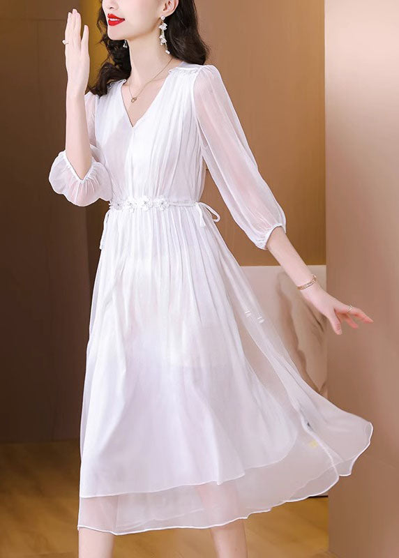 A Vintage Style Dress with Delicate Timeless Details