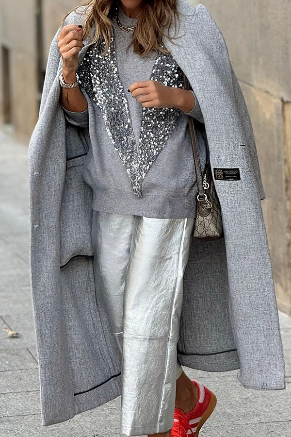 A Vintage Style Pullover with Delicate Timeless Details