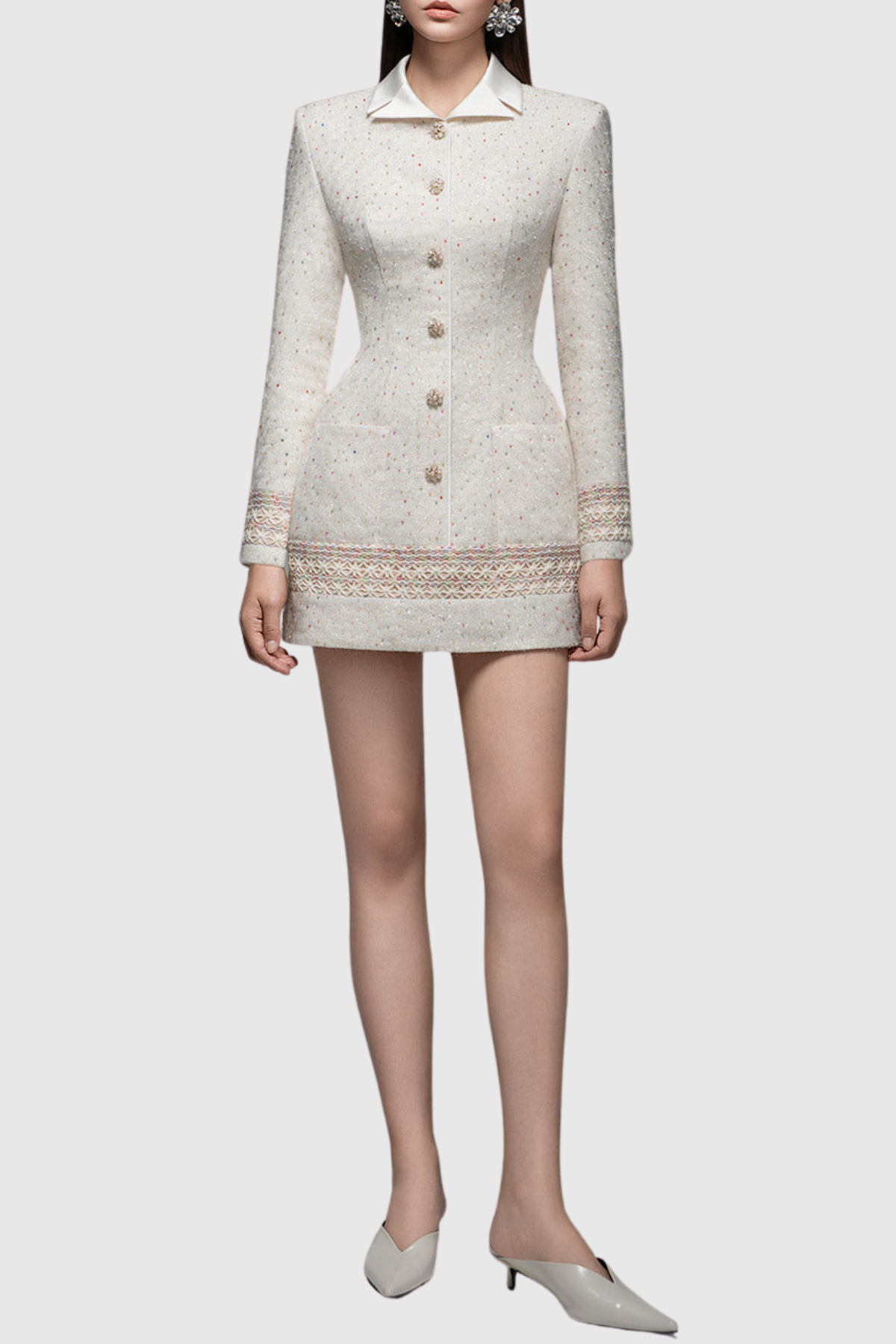 A Vintage Style Dress with Delicate Timeless Details