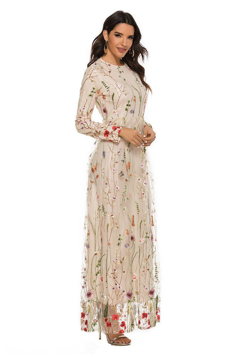 A Vintage Style Dress with Delicate Timeless Details