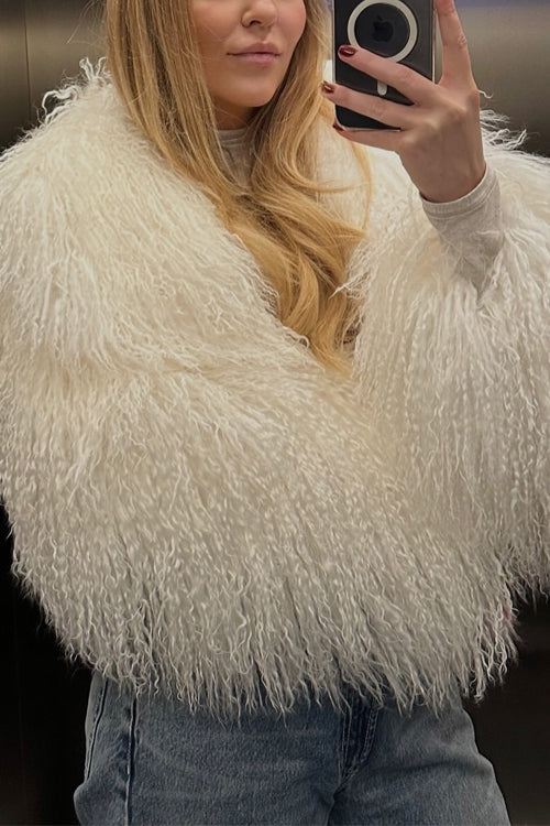 A Vintage Style Coat with Delicate Timeless Details