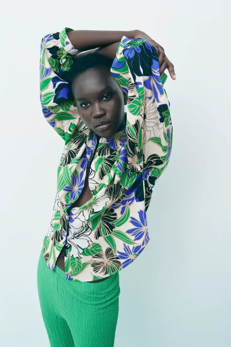 A Vintage Style Shirt with Delicate Timeless Details