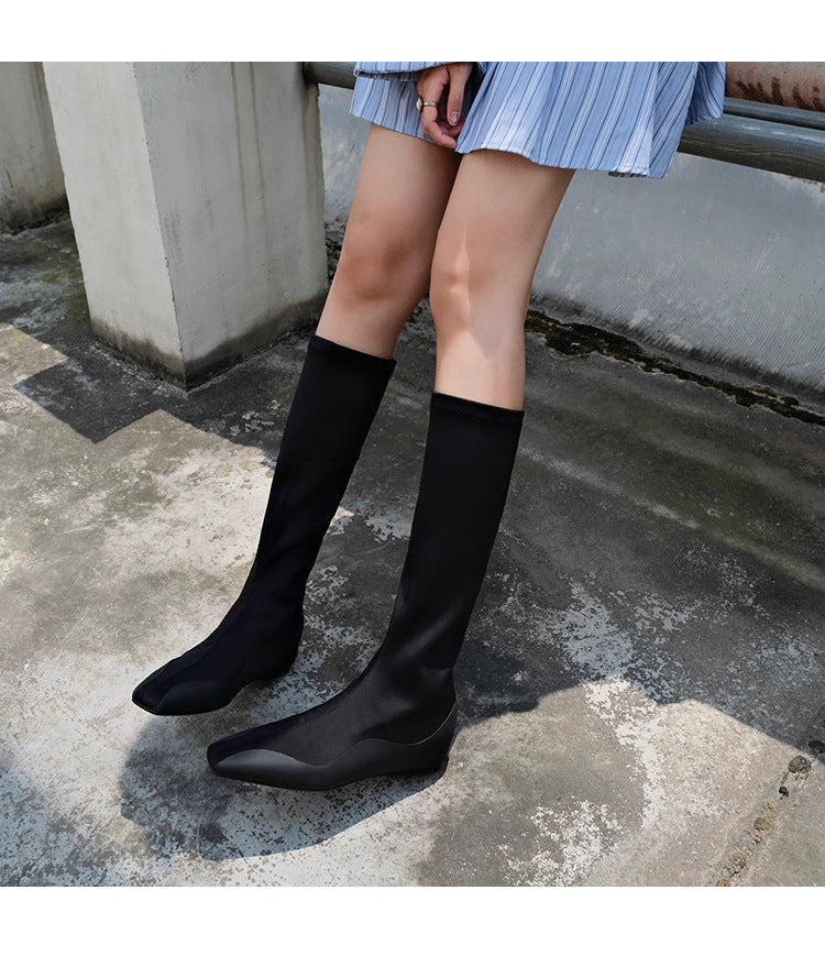 A Vintage Style Boots with Delicate Timeless Details