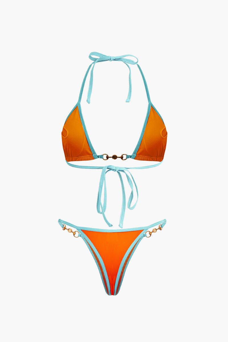 Vintage Inspired Bikini with a Contemporary Edge