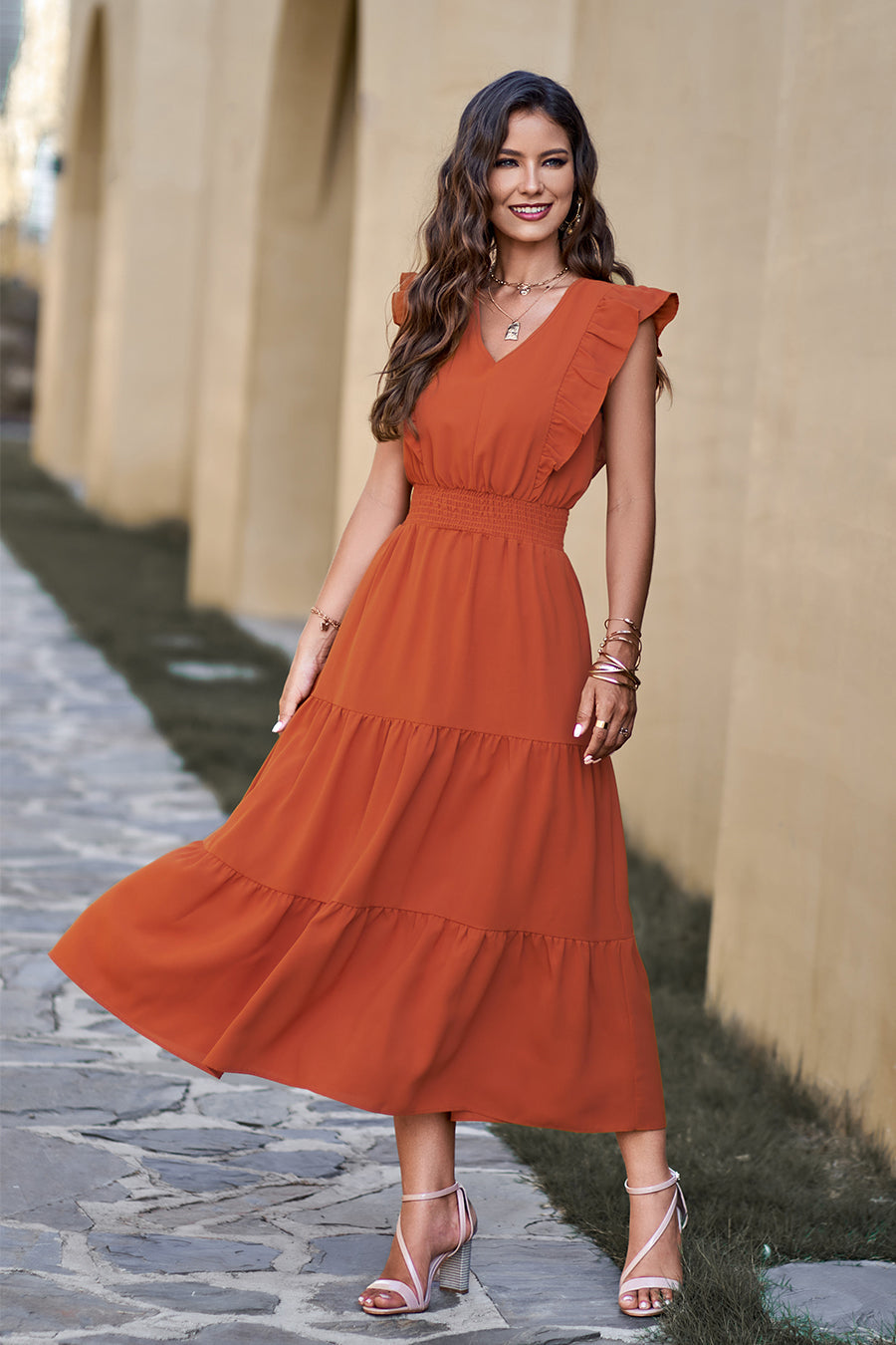 Classic Vintage Dress with a Flattering Fit