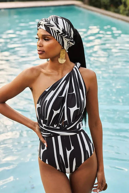 Classic Vintage Swimsuit with a Flattering Fit