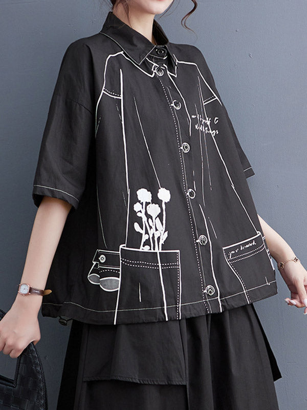 Well Tailored Blouse with a Graceful Silhouette