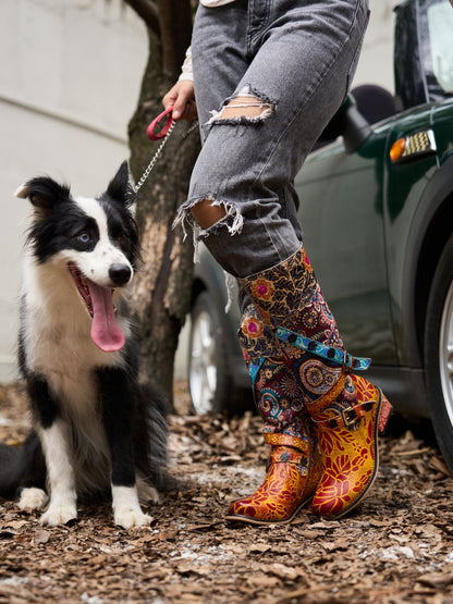 Classic Vintage Boots with a Flattering Fit
