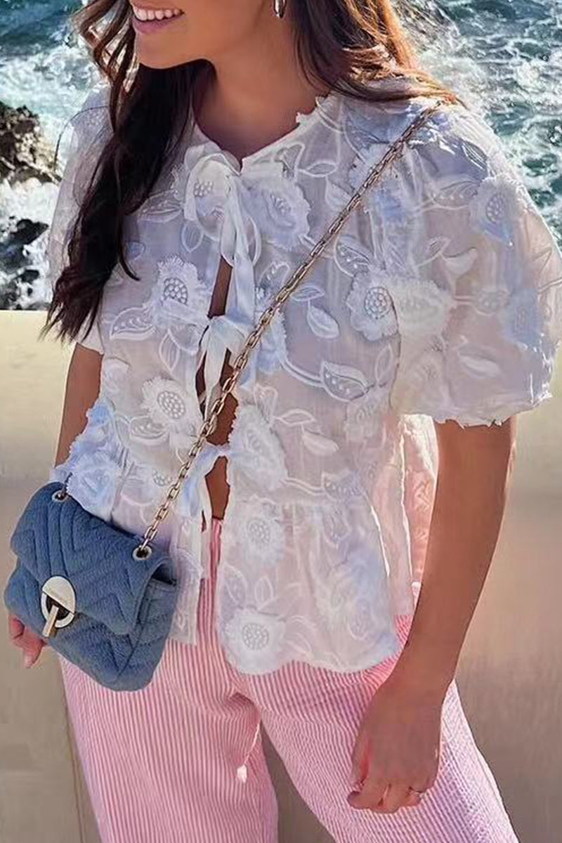 Gracefully Styled Top for Any Occasion