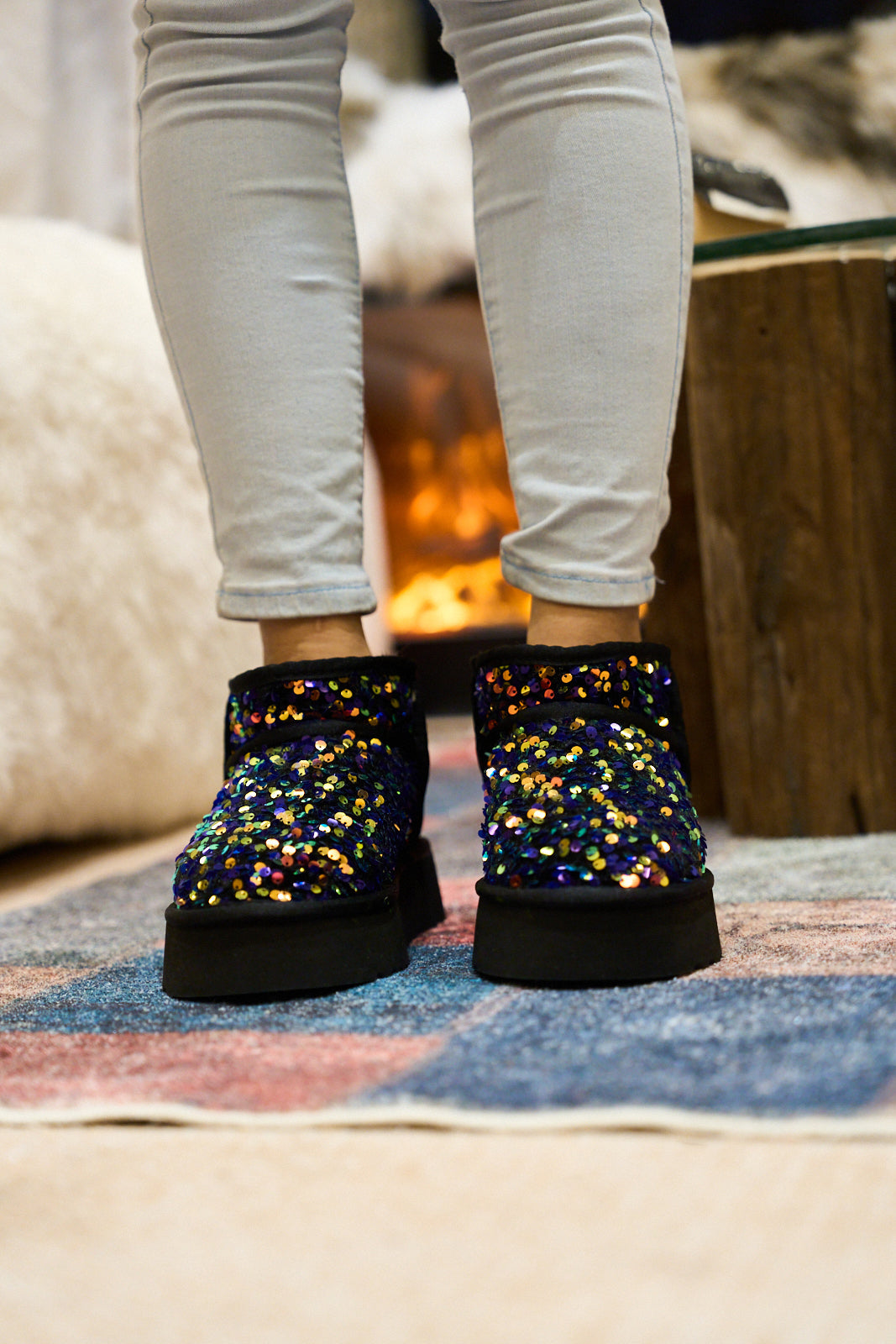 A Vintage Style Boots with Delicate Timeless Details