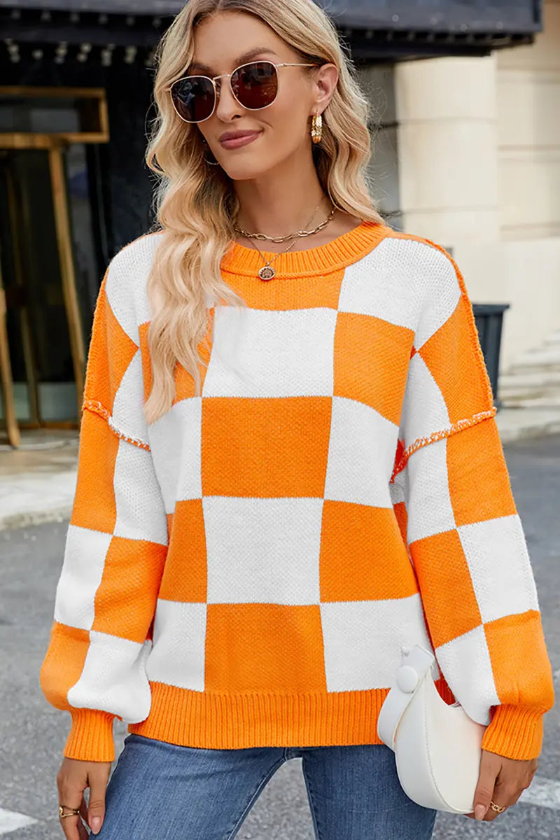 Classic Vintage Sweater with a Flattering Fit